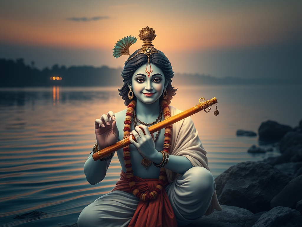 Meeting Krishna: A Journey Through Time and Dharma